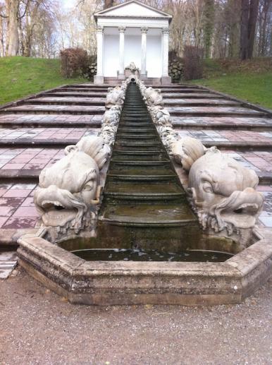 Fischtreppe, Barokgarten Schloß Gottorf